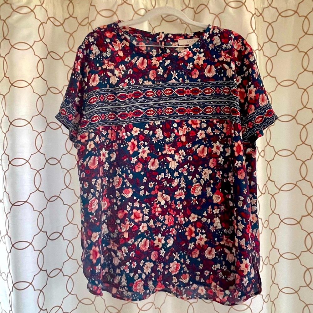 Short sleeve blouse